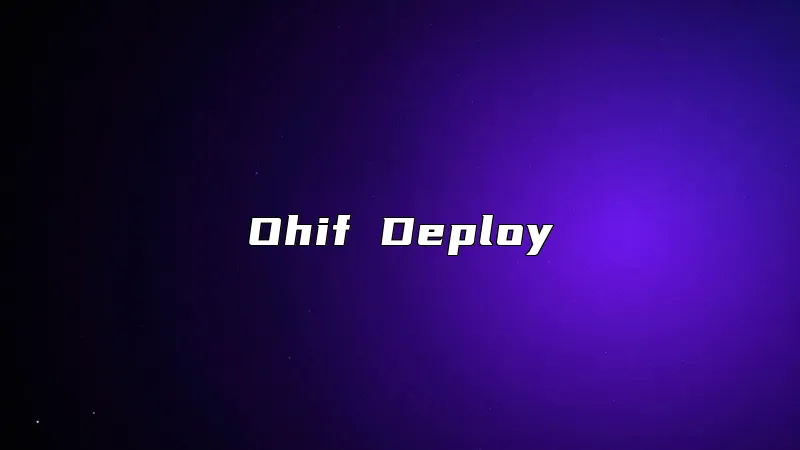 Ohif Deploy