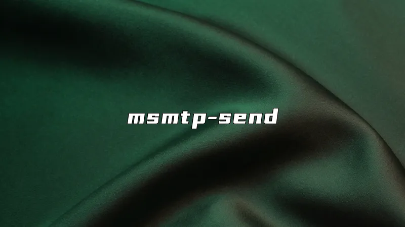 msmtp-send