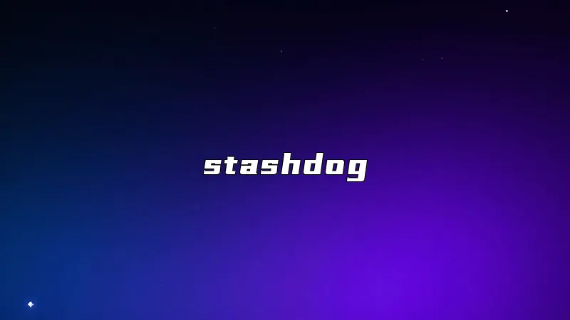 stashdog
