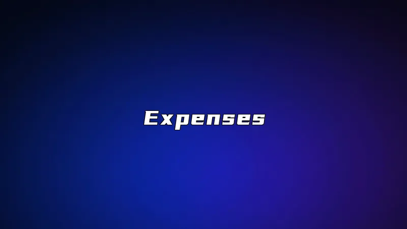 Expenses