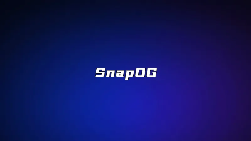SnapOG