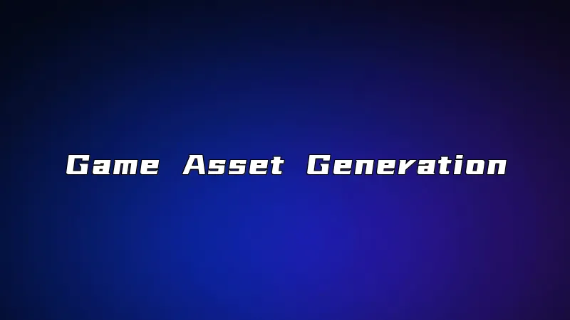 Game Asset Generation
