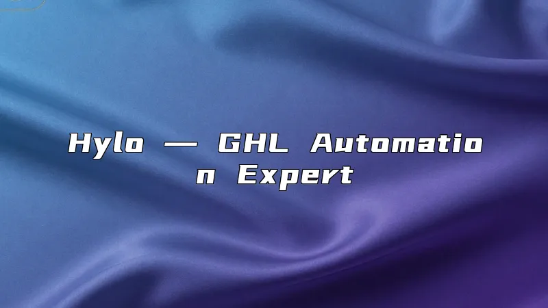 Hylo ― GHL Automation Expert