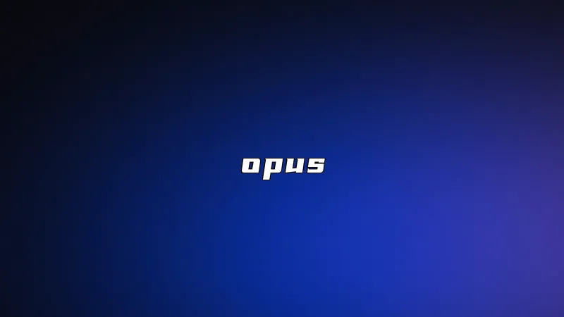opus