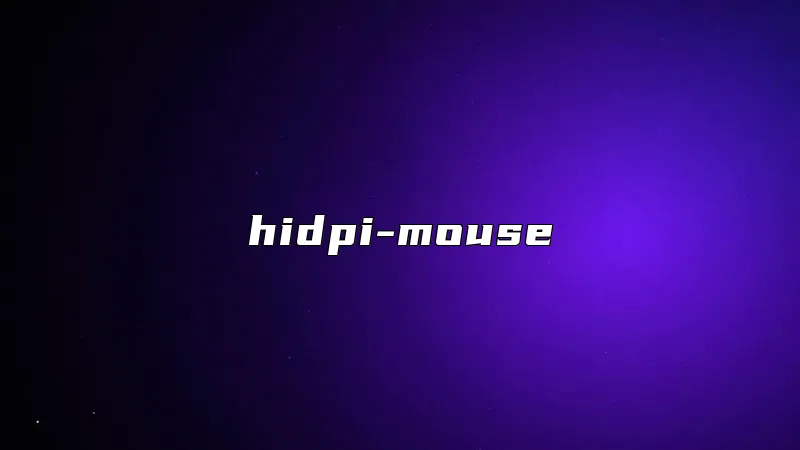 hidpi-mouse