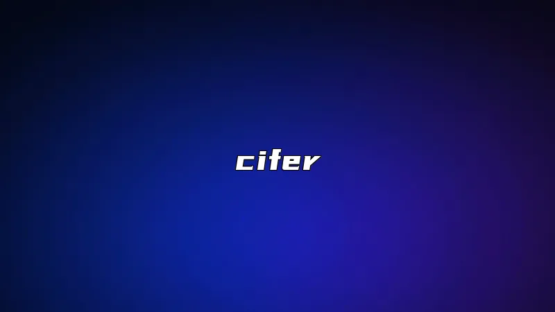 cifer