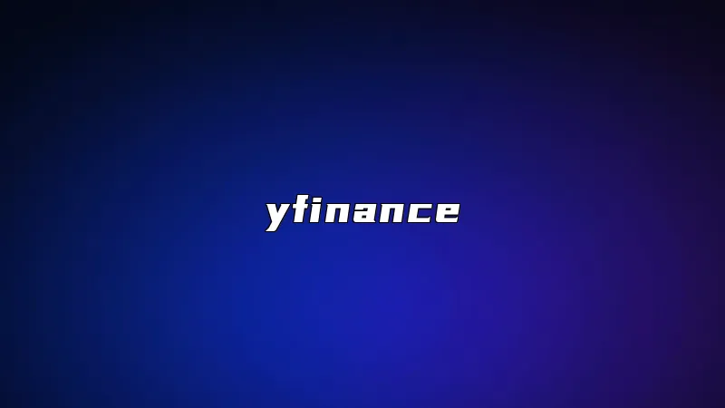 yfinance