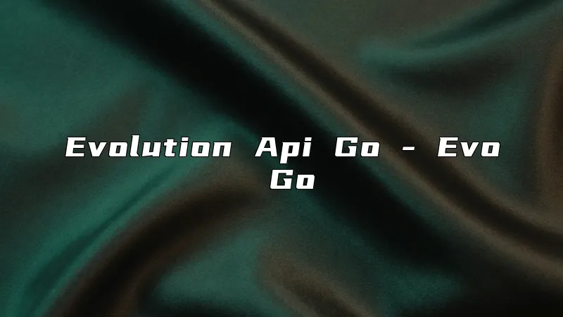 Evolution Api Go - Evo Go