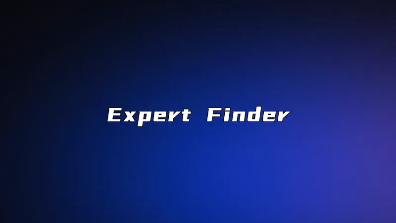 Expert Finder