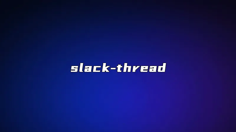 slack-thread