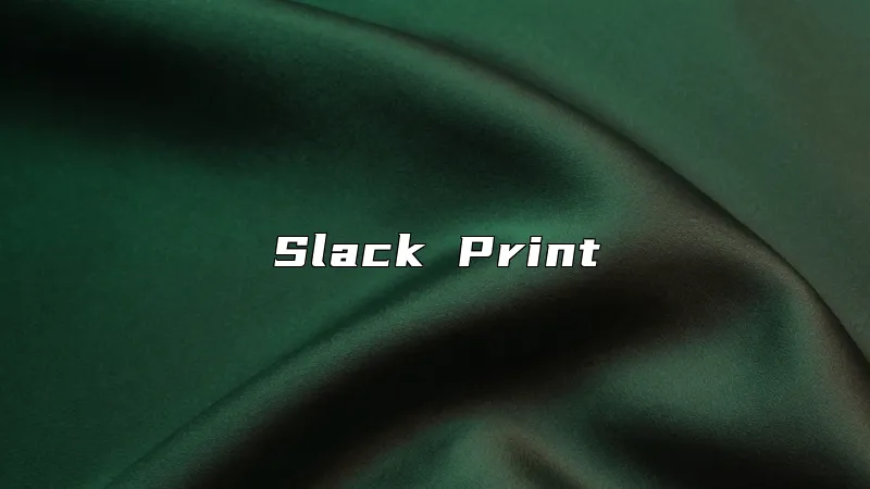 Slack Print