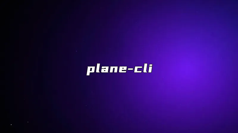 plane-cli