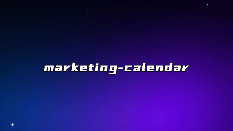 marketing-calendar