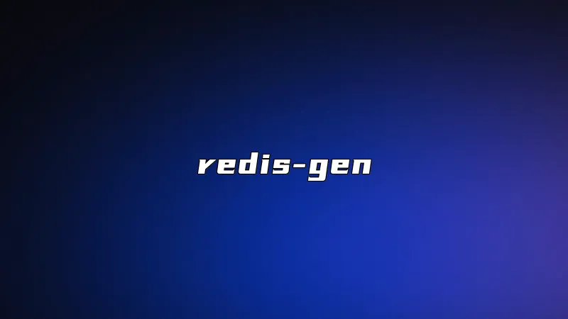 redis-gen