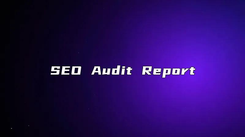 SEO Audit Report