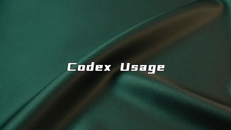 Codex Usage