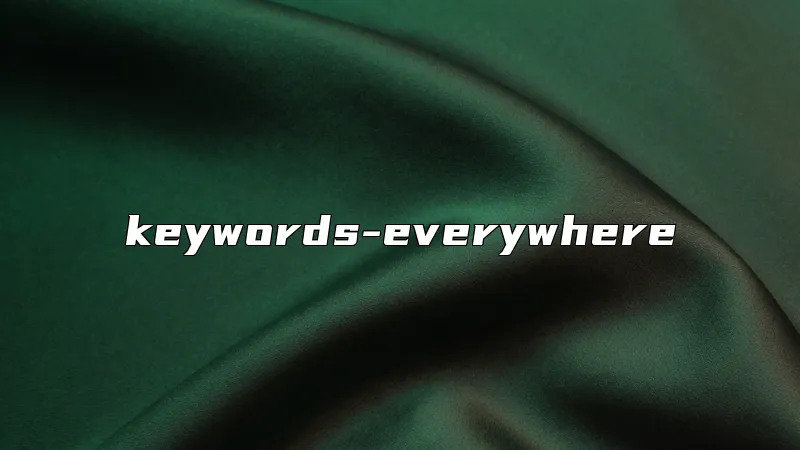 keywords-everywhere