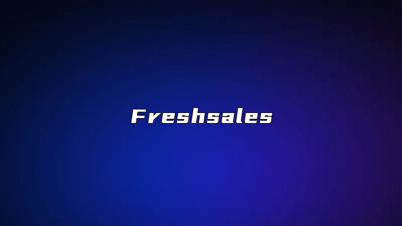 Freshsales