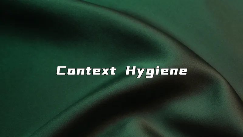 Context Hygiene