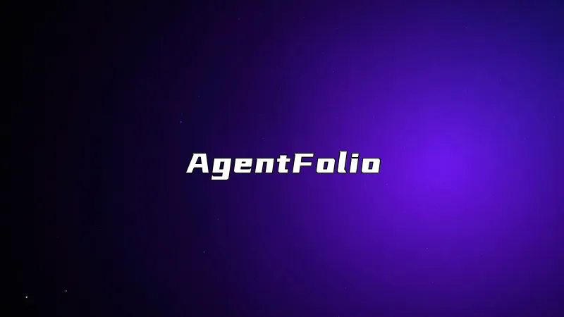 AgentFolio