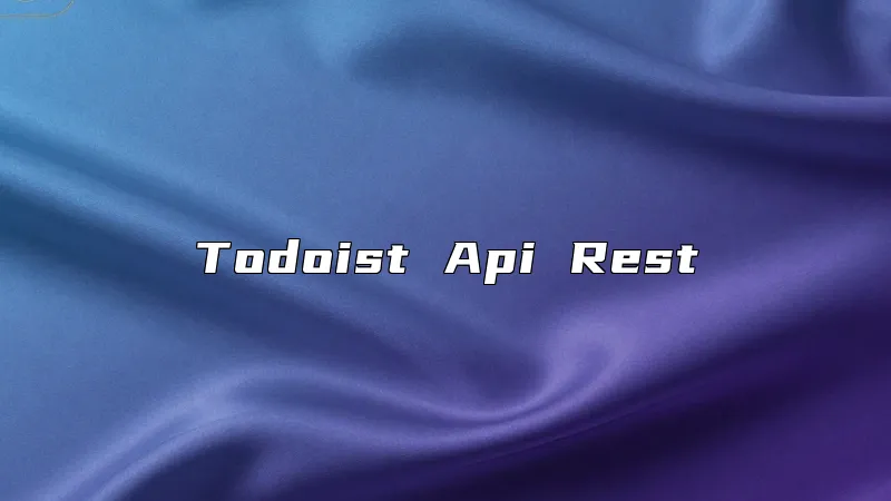 Todoist Api Rest
