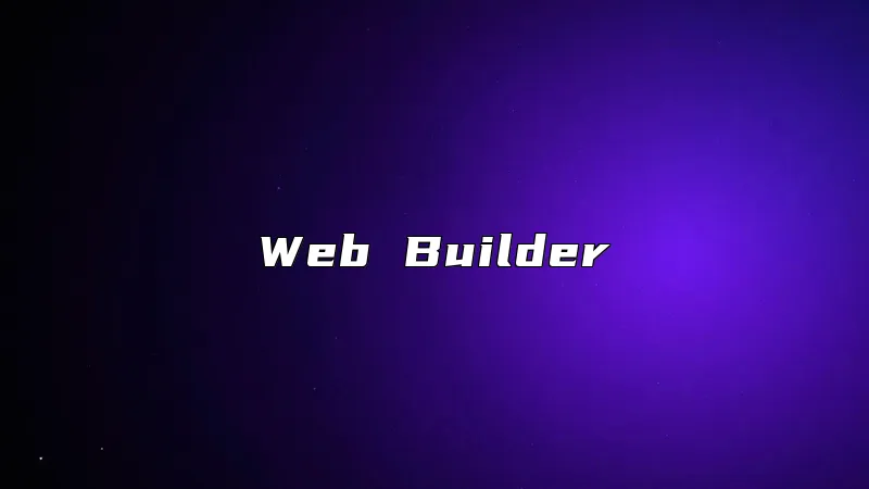 Web Builder