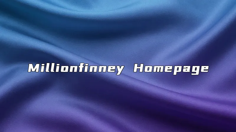 Millionfinney Homepage