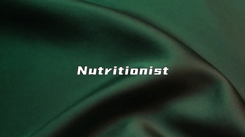 Nutritionist