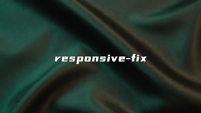 responsive-fix