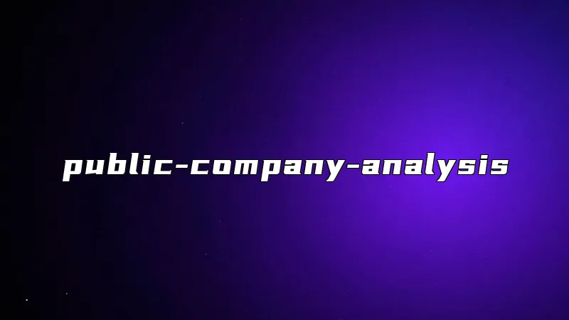 public-company-analysis