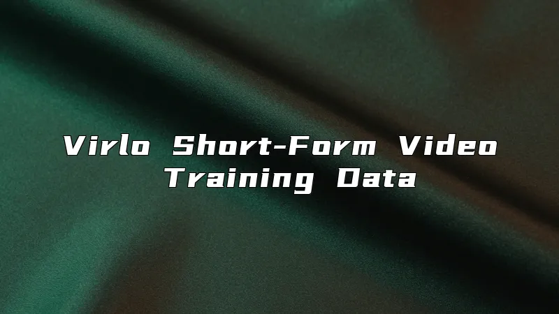 Virlo Short-Form Video Training Data
