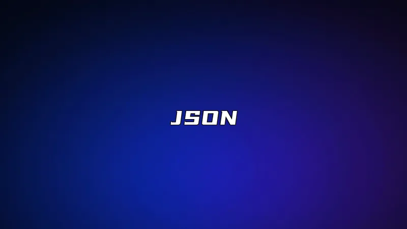 JSON