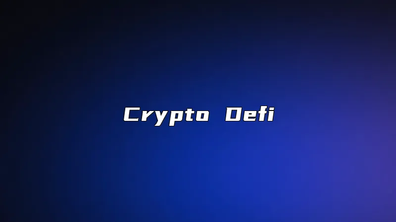 Crypto Defi