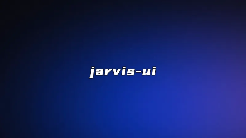 jarvis-ui