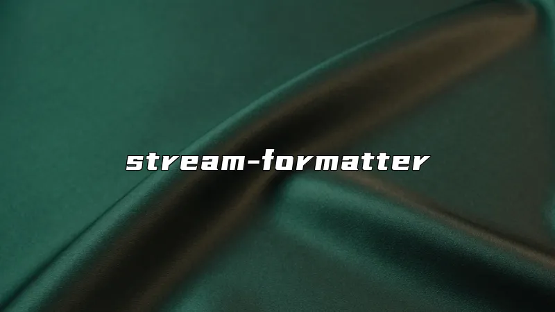 stream-formatter