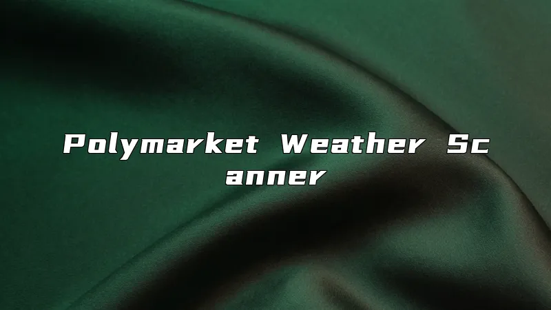 Polymarket Weather Scanner