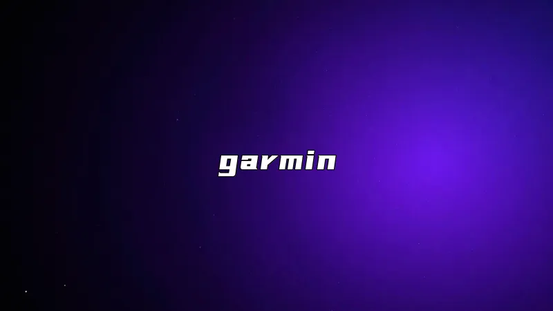 garmin