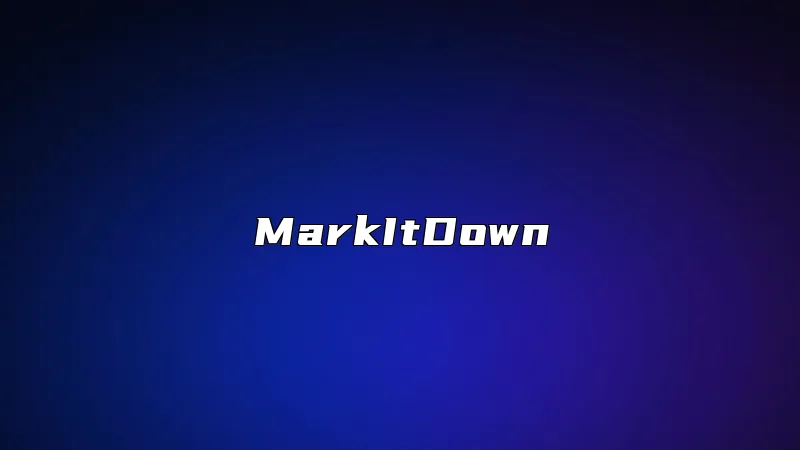 MarkItDown