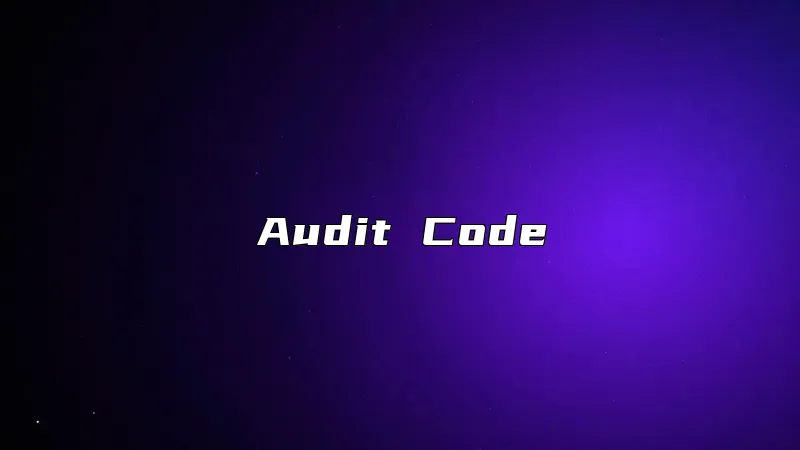 Audit Code