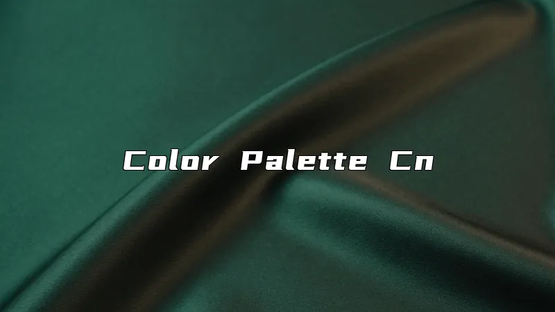 Color Palette Cn