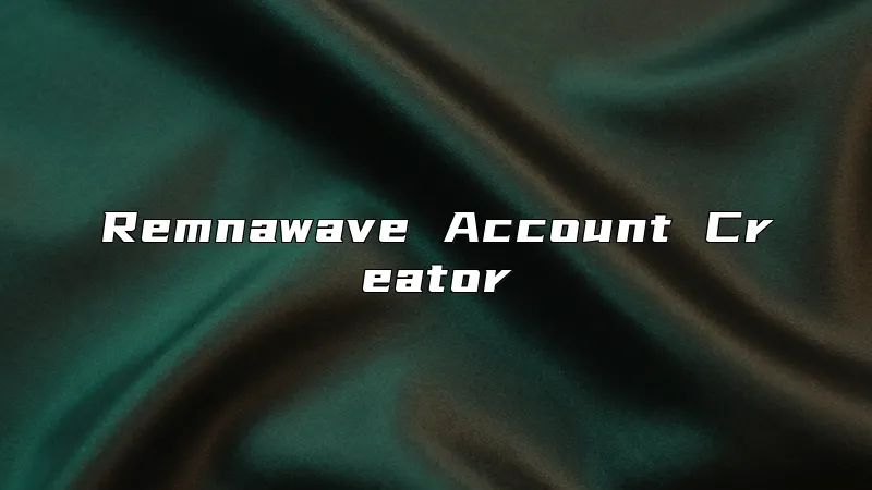 Remnawave Account Creator