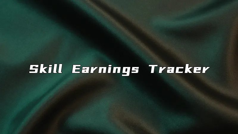 Skill Earnings Tracker