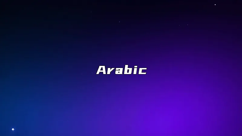 Arabic