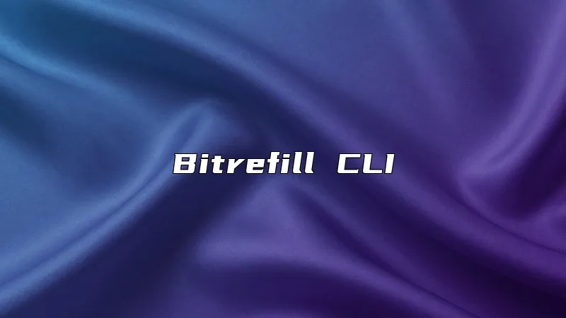 Bitrefill CLI