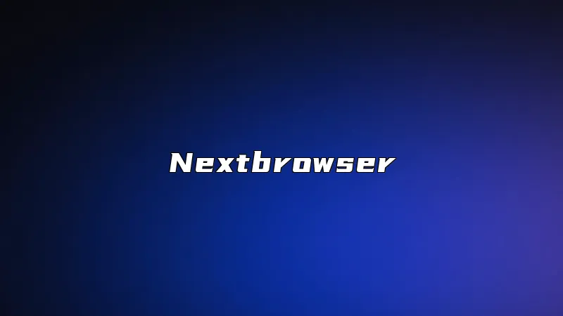Nextbrowser
