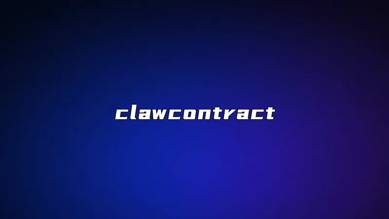 clawcontract