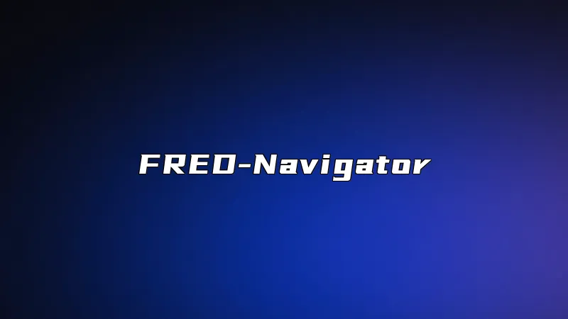 FRED-Navigator