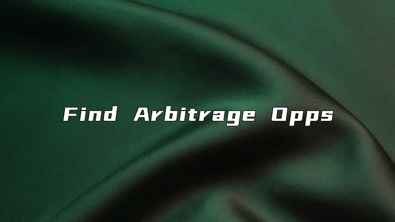 Find Arbitrage Opps
