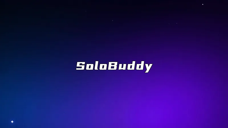 SoloBuddy
