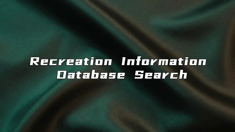 Recreation Information Database Search
